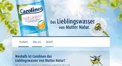 Desktop Screenshot of carolinen.de